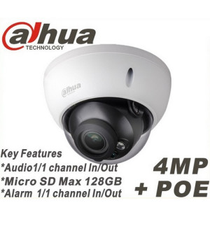 DAHUA IP DomE 4mp 2.8mm DH IPC HDBW4421R-AS 1/3 CmoS DWDR 30metre IP Kamera